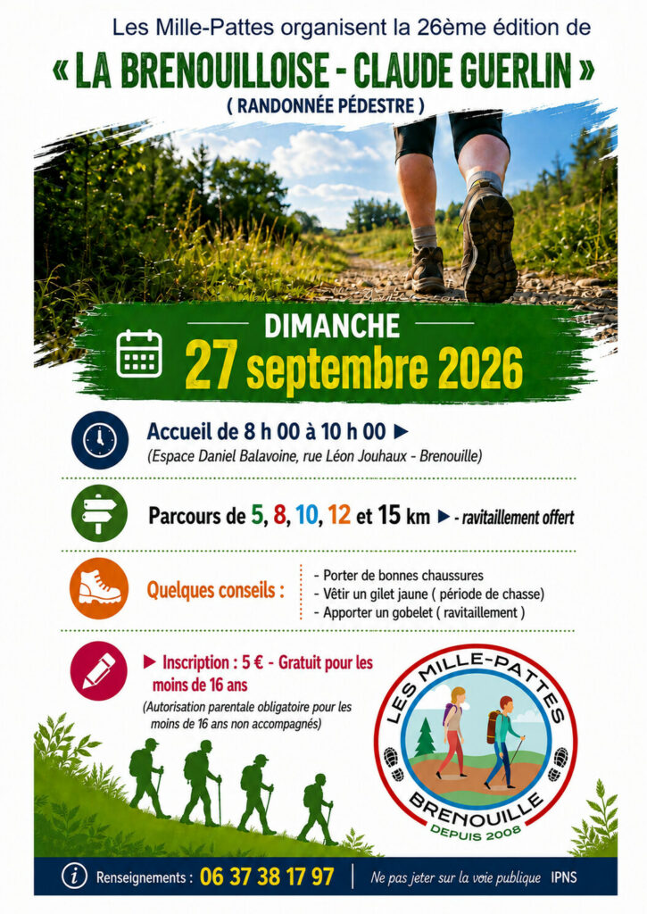 affiche la brenouilloise 2026